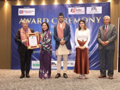 शिक्षा र महिला सशक्तिकरणमा नेतृत्व — अञ्जु भट्टराई ‘वुमन एजुकेशन लिडर अवार्ड’ सम्मानित