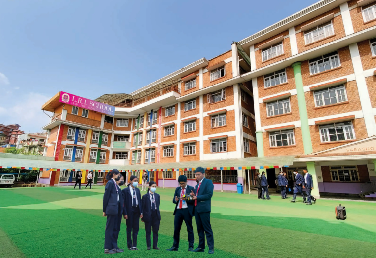 नवप्रवर्तन, उत्कृष्टता र समग्र विकासको केन्द्र : एल.आर.आई. स्कुल