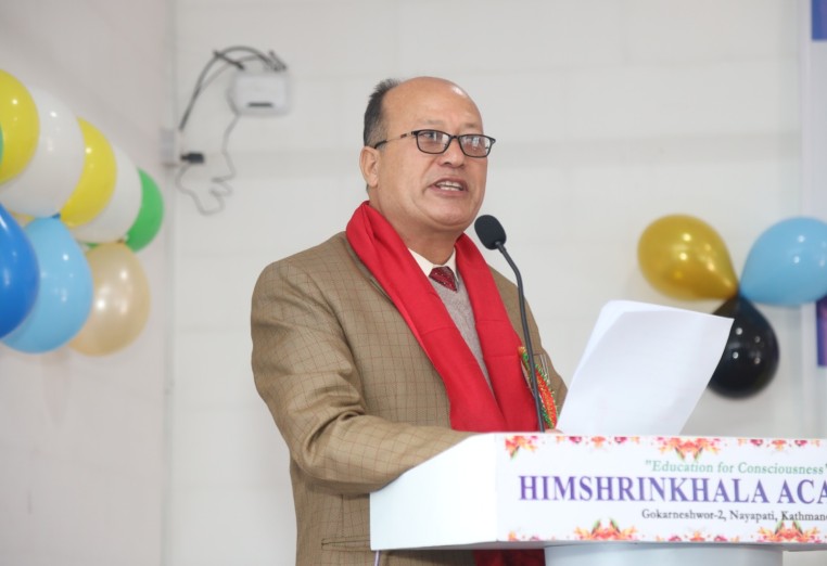 गुणस्तरीय शिक्षा सँगै संस्कार, अनुशासन र जीवनोपयोगी सीपमा जोड दिन्छौँ : नारायण भक्त श्रेष्ठ